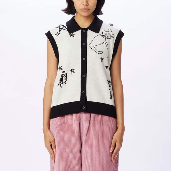 OBEY stardust vest graphic fun design xs - Picture 1 of 5